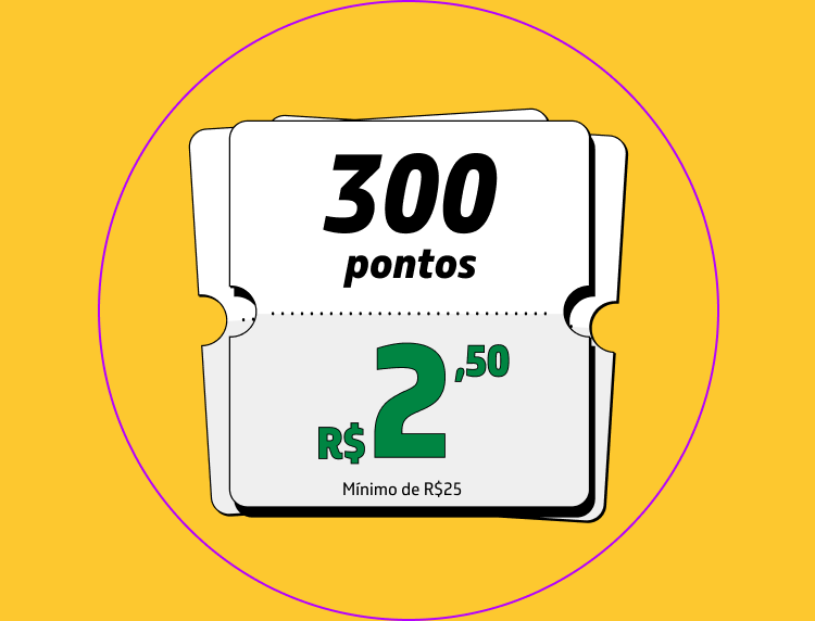 Cupom de R$2,50